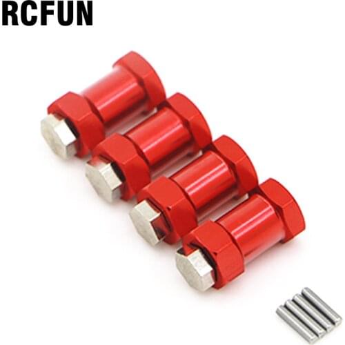 RC Crawler Car Metal Wheel Hex Hub 15mm/20mm/25mm Extension Coupler for AXIAL 1/10 SCX10 D90 CC01 S127