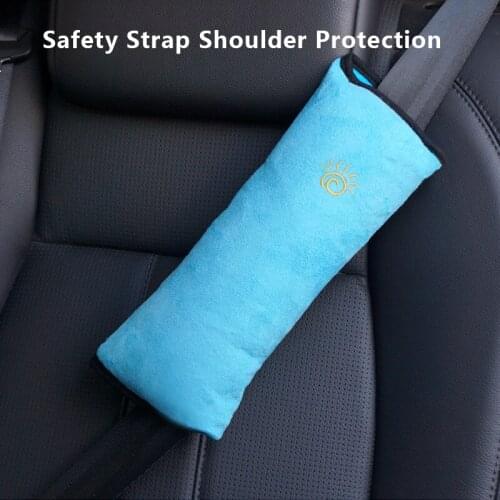 Universal 28x9x12cm Safety Seat Belt Harness Shoulder Pad Cover Children Shoulder Safety Belts Protection Cushion Support Pillow
