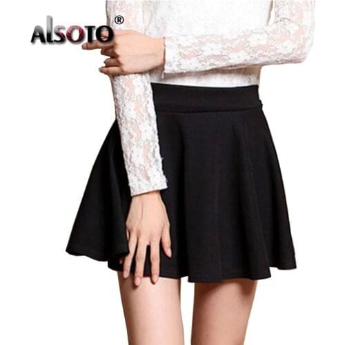 New 2020 Summer Sexy Skirt For Girl Korean Cute Short Skater Fashion female Mini Skirt Women Clothing saia Bottoms jupe faldas