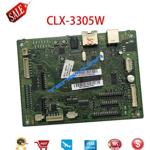 1pcs X Original For Samsung CLX-3305FN CLX-3305FW CLX-3305W CLX 3305FN 3305FW 3305W 3305 Formatter Board in printer parts