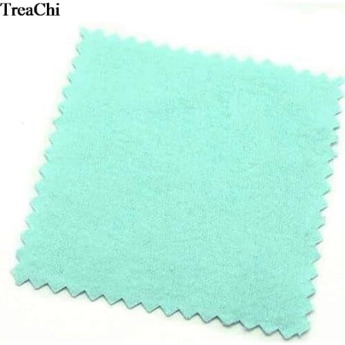10 Pcs Square Jewelry Polishing Cloth 925 Silver Jewelry Cleaner Silver Polish Tool Anti-tarnish Jewelry Cleaning Cloth7.8*7.8cm