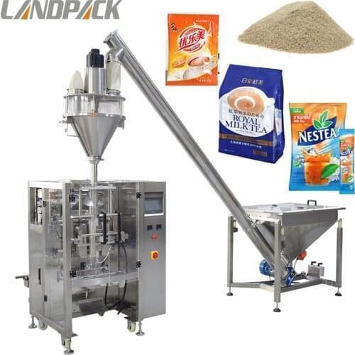 Automatic Milk Tea Powder Packaging Machine Price With Auger Filler