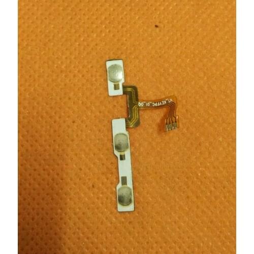 Used Original Power On Off Button Volume Key Flex Cable for Oukitel U20 Plus MTK6737TQuad Core 5.5 Inch FHD Free Shiping