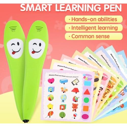 Electronic Smart Logic Learning Pen Phonetic Learning Parent Child Interaction Pen Book Toys BM88