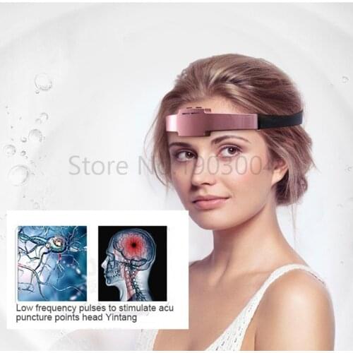 Insomnia Instrument Sleep Head Massage Mask Migraine Headache Relief Anxiety Depression treatment Hypnotic Physical TNTS Therapy