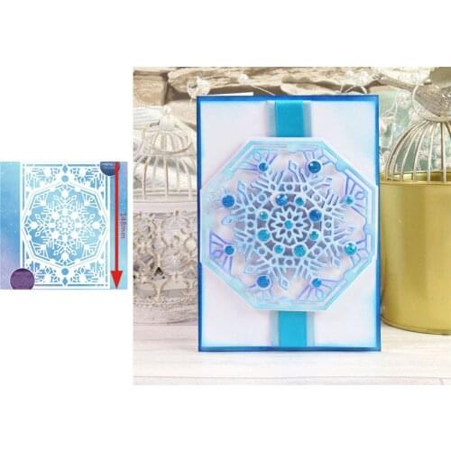 Graceful Unique Snowflake Christmas Decora Metal Cutting Dies Scrapbooking Album Paper DIY Cards Crafts Embossing Dies New 2019