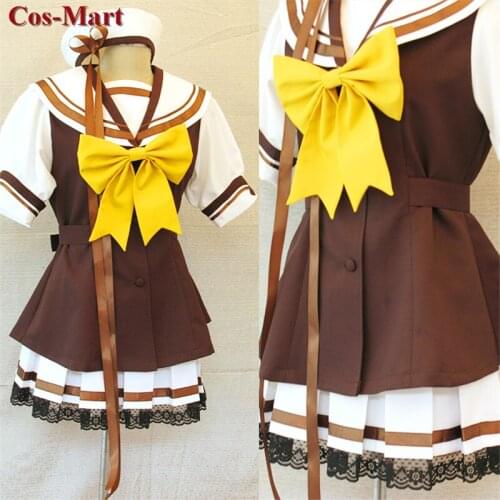 Anime SHUFFLE Lisianthus Cosplay Costume Sweet Cute Uniform Dress Unisex Activity Party Role Play Clothing Custom-Make Any Size