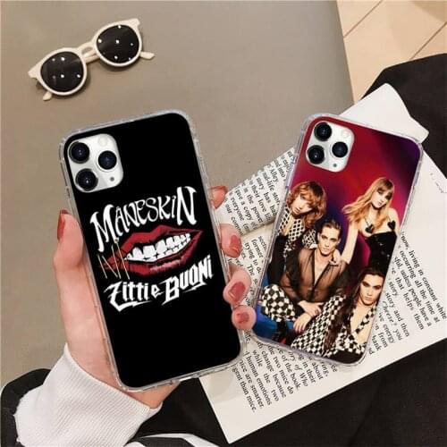 Maneskin Damiano David Phone Case For iphone 12 5 5s 5c se 6 6s 7 8 plus x xs xr 11 pro max mini high quality etui