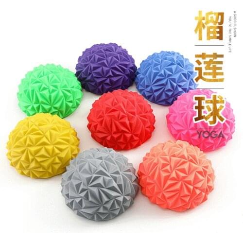Durian Ball Early Education Sense Balance Training Yoga Fitness Muscle Relaxation Semicircle Foot Massage Ball Pineapple Ball