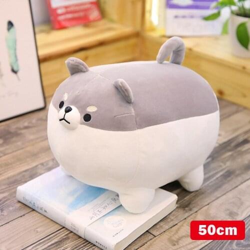 Pillow Cartoon Cute Shiba Shape Soft Toys Anime Plush Stuffed Soft Doll Christmas Xmas Gift NSV775