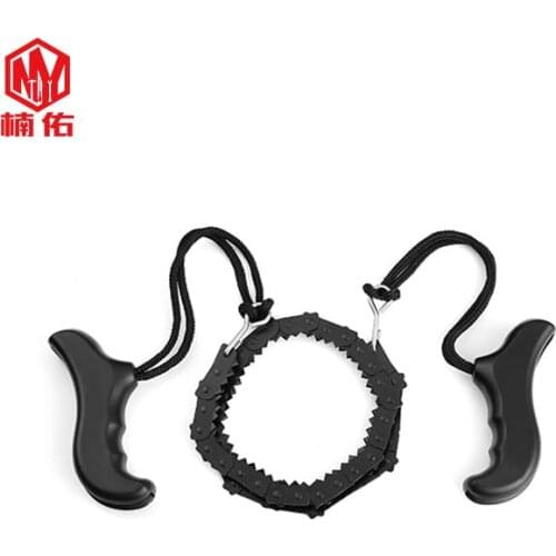 EDC Chain Saw Outdoor Wire Saw Multi-function Hand-Drawn Wire Saw Portable Wire Saw