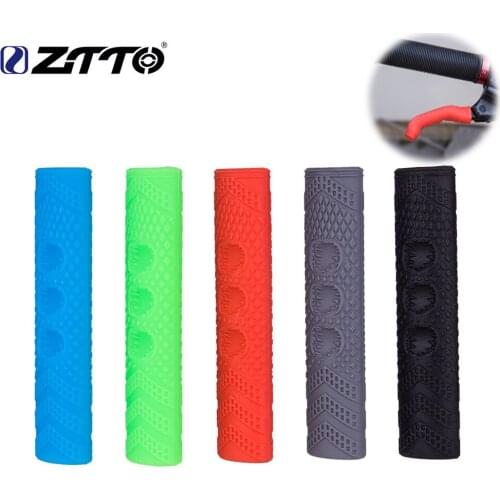 Bicycle Brake Handle Lever Cover Protecto Mountain Road Bike Protection Sleeve Silicone Gel Anti-Skidding Waterproof 1 Pair