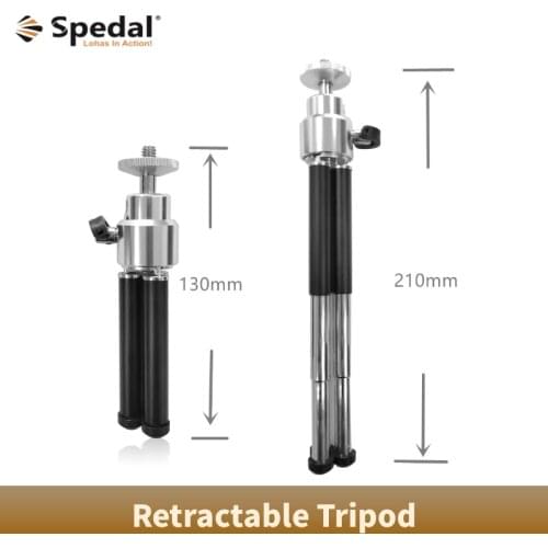 Universal Retractable Tripod webcam stand Phone holder 360-degree Rotation For Logitech Live Streaming