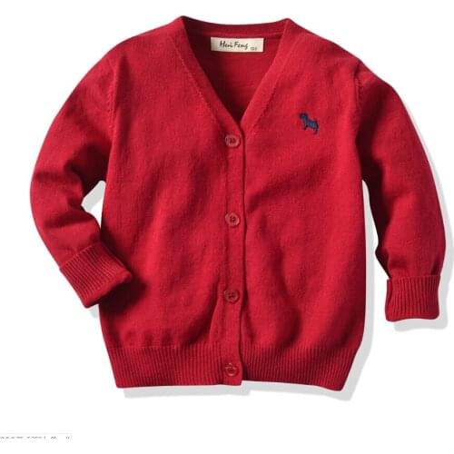 WOSHILAOCAI Cardigans For Girls