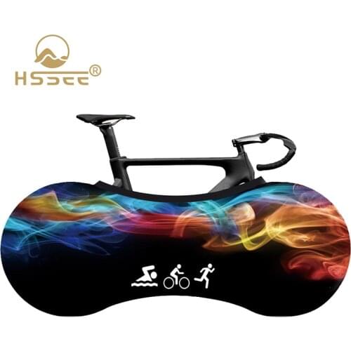 HSSEE Fashion bicycle protective cover high quality stretch fiber 26"-29" 700C road bike indoor dust cover bicycle accessories