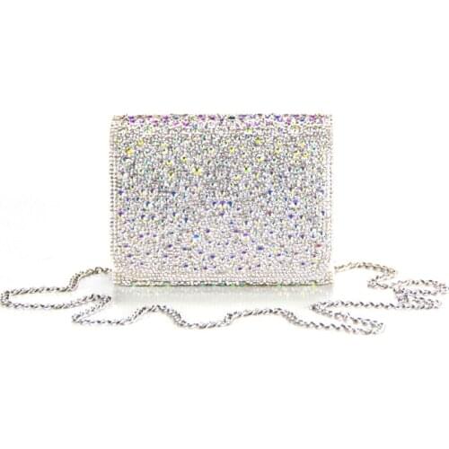 Bag For Women Hot AB Diamonds Crystal bags Design Luxury Diamond Evening Bags Party Purse Novel Clutch Bags