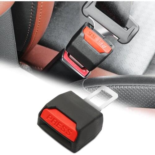 1pcs Auto Car Truck Universal Security Safety Seat Belt Clip Seatbelt Safe-belt Extension Extender Buckle Plug Button Wholesale