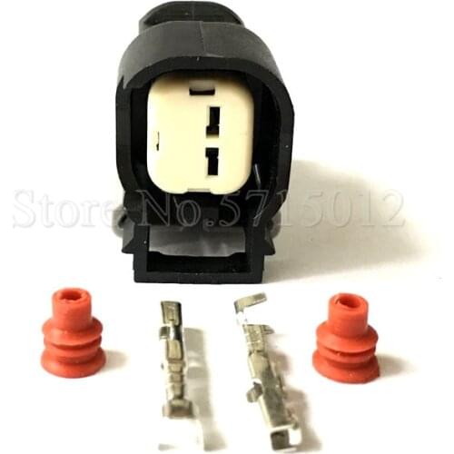 2 Hole 15305086 Automotive Connector Engine System EFI System Injector Plug For BUICK
