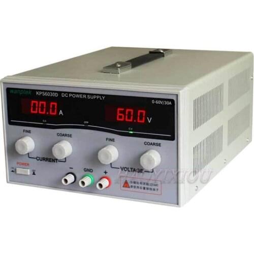 220V/110V 60V/30A KPS6030D High precision High Power Adjustable LED Dual Display Switching DC power supply