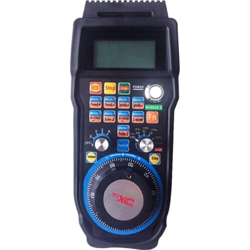 4 axis engrving machine Mach3 USB wireless CNC MPG hand wheel manual pulse generator with LCD display