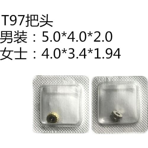 Watch accessories T97 men and women head crown handle table head T97 time button