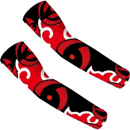 Anime Surrounding Sunscreen Sleeves Male Ice Silk Sleeves UV Protection Sports Basketball Arm Guard
