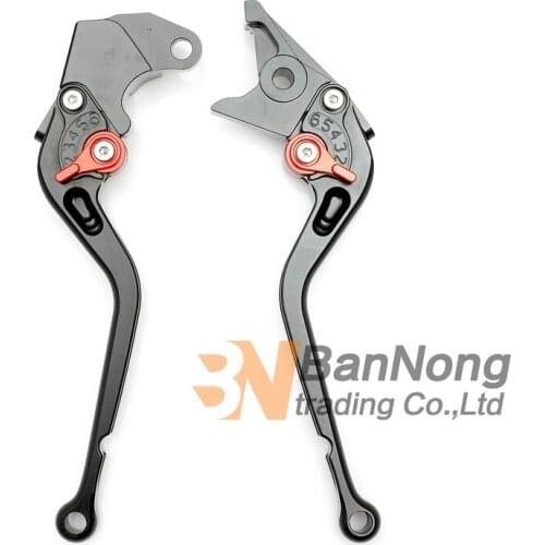 Free shipping CNC modified brake clutch levers For SUZUKI GSX600/750 K1/K2/K3/K4 01-04