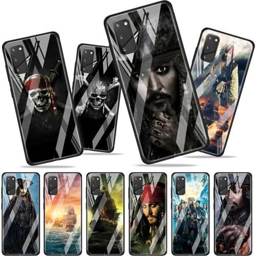Pirates of the Caribbean Tempered Glass Cover For Samsung Galaxy A01 A11 A21S A21 A31 A41 A51 A71 A81 A91 Phone Case