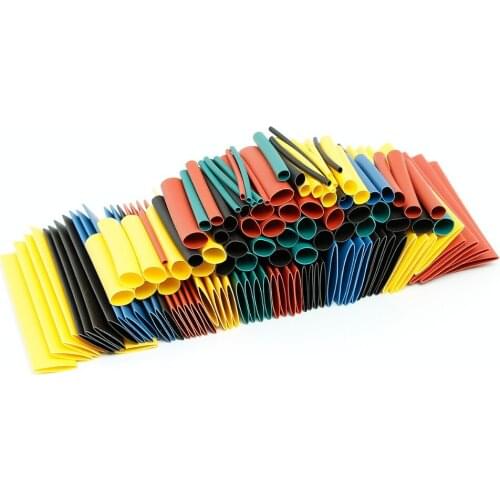 328PCS Colorful Polyolefin 2:1 Shrinking Wrap Heat Shrink Tubing Insulated Heat Shrinkable Wire Cable Sleeve Tubes Kit