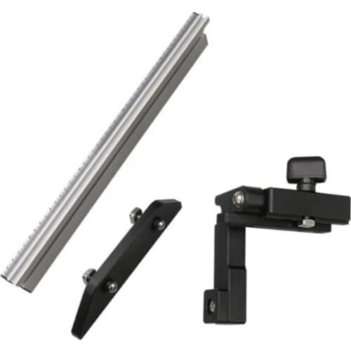 M4YC Universal Miter Gauge Fence for Table Saw Router Woodworking Tools DIY Inverted Installation of Band Saw Simple Style