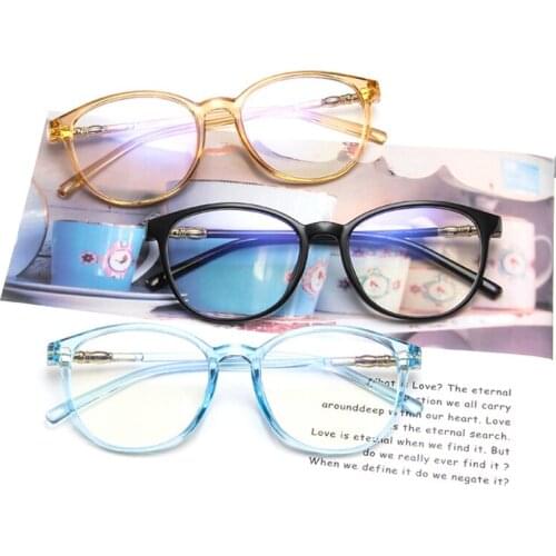 Fashion Cateye Glasses Frame Brand Designer Vintage Eyewear Transparent Clear Lens Eyeglasses Women Comfort Optical Spectacle