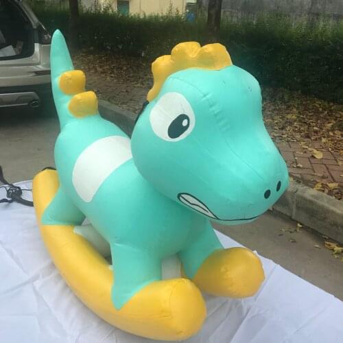 Inflatable jump Dinosaurs rocking horse for kids and adults Inflatable Animals Ride on toys Rocking Horse Animal Riding Toys