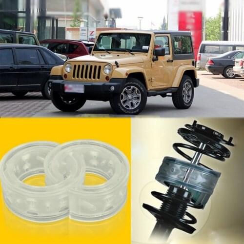 2pcs Power Front /Rear Shock Suspension Cushion Buffer Spring Bumper For Jeep Wrangler