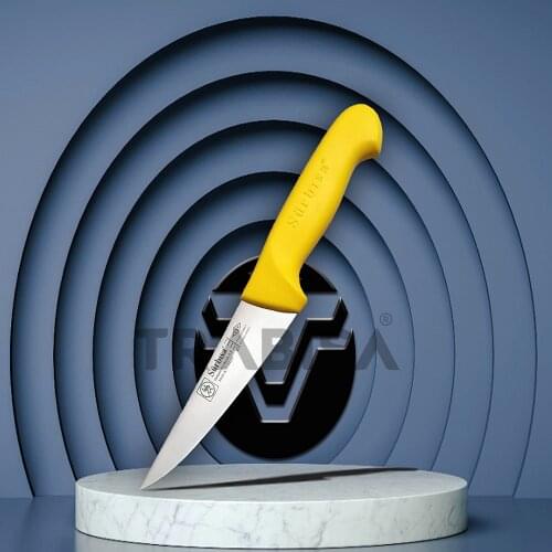 Surbisa 61111 Professional High Quality Stainless Steel Chef Kitchen Butcher Bone Stripping Rib Knife Made in Turkey