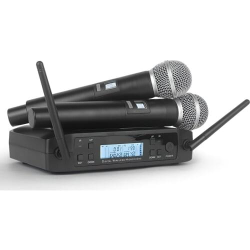 SAMTIAN Wireless Handheld Microphone Professional Live Vocals Dynamic Microphone for Party Karaoke Conference Studio Recording