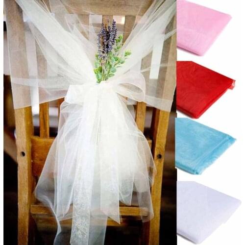 Table Swag Fabric Chair Sash beach church Wedding arch Stair flower package Valance bridal shower birthday Decoration backdrop