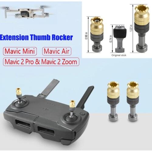 Extension Thumb Rocker Rod Stick Remote Control Telescopic Joystick Transmitter Holder Replace Handle For Mavic Mini Air Mavic 2