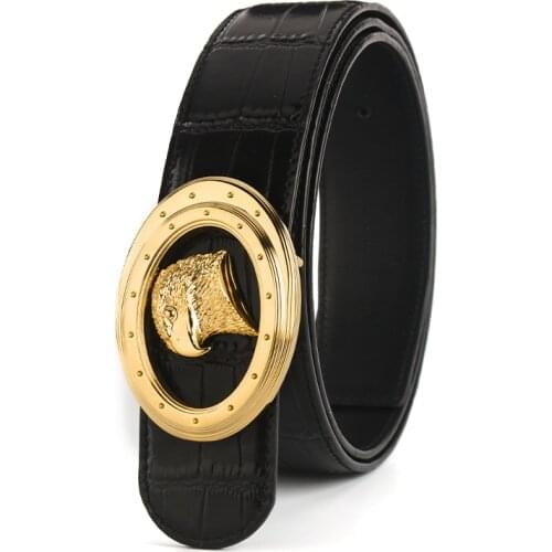 2021 New Ceinture pour Hommes Fashion Eagle Buckle genuine leather belt designer luxury famous brand casual male cowhide belts