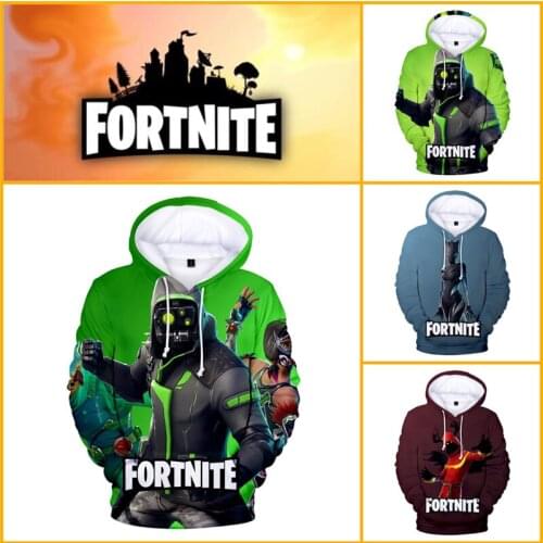 Fortnite Battle Royale 3D Hoodie Victory 6 To 19 Years Kids Teen Clothes Hero Jacket Cartoon Sweatshirt Boys Girls Tops