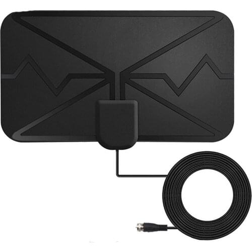 4K Digital Antenna TV Indoor With Amplifier Signal Booster 3600 Miles DVB-T2 HDTV Antenna HD Digital Antenna PC Soft Material