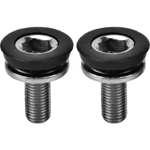 6Pcs/set Bike Center Shaft Screw Waterproof Bike Brake Pad Screw Outdoor Mountain Road Cycling Replacement Parts