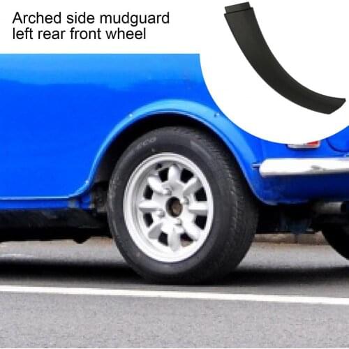 80% 2121 Hot Sell Front Wheel Fender Left Side Aerodynamic Black OE 51131505865 ABS Arch Cover Trim for MINI Cooper 2002-2008