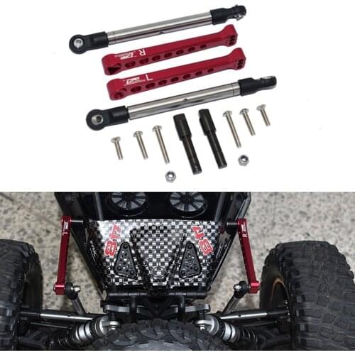 ALUMINUM REAR SWAY BAR & STAINLESS STEEL LINKAGE LOSI 1/10 LASERNUT TENACITY LOS234038 LU4312RS