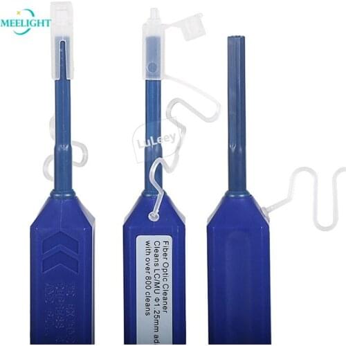 Anti-static resin 2.5mm cleanable SC/FC/ST 1.5mm cleanable LC/MU Fiber optic cleaning tool white