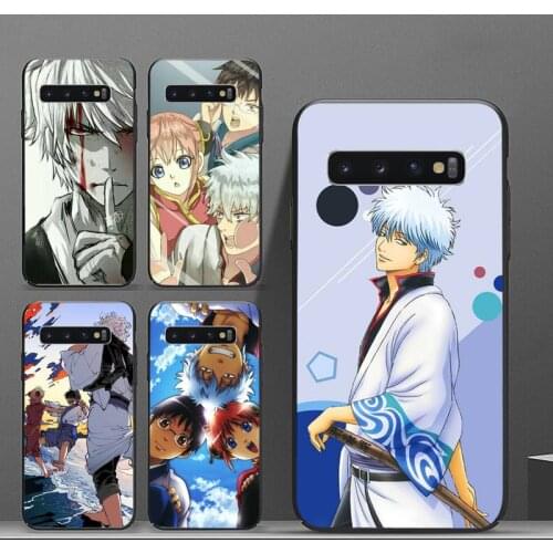 Anime Gintama Sakata Gintoki Phone Case For Samsung A50 A51 A71 A20E A20S S10 S20 S21 S30 Plus ultra 5G M11 funda shell