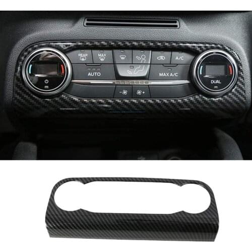 For Ford Focus 2019 2020 MK4 ST-LINE Air Conditioner Switch Buttons Frame Cover Trim Accessories Car Styling