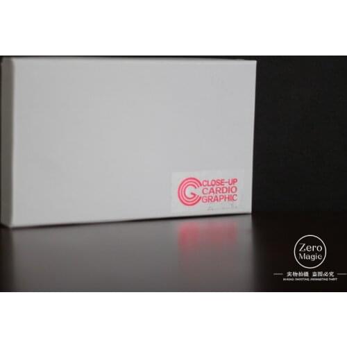 Cardiographic by Martin Lewis -Magic Tricks Magician Close Up Street Illusions Props Fun Classic Magia,gimmicks