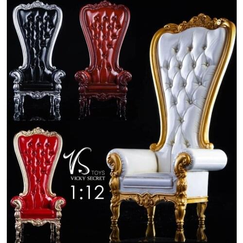 1/12 Scale Queen of Egypt Sofa Bench Model 19cm for 6in Action Figure Scene Accessories Toys