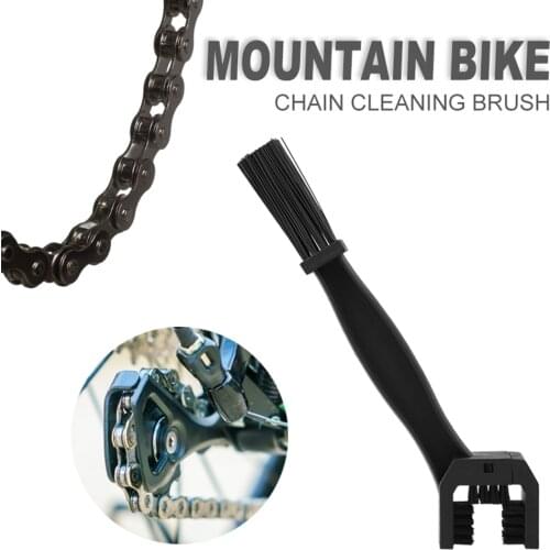 Motorcycle Bicycle Gear Chain Maintenance Cleaner Dirt Brush Rim Care Tire Road MTB Bike Scrubber Outdoor Cleaning Tool