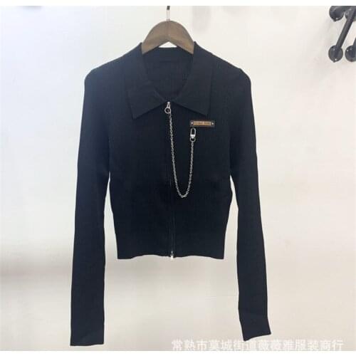 2021 New Autumn Elegant Ladies T-shirt Slim Fashion Female Tee Cotton Casual Solid Color High Quality Women Tops T595